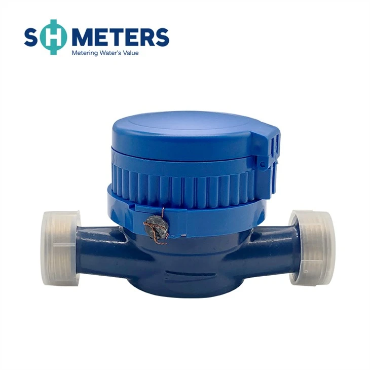3/4 Inch Single Jet Vane Wheel Brass Gallon Water Meter